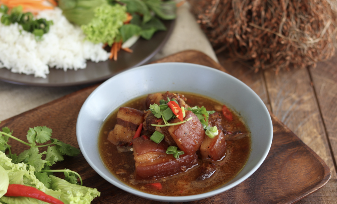 Caramelised Braised Pork Belly Rice