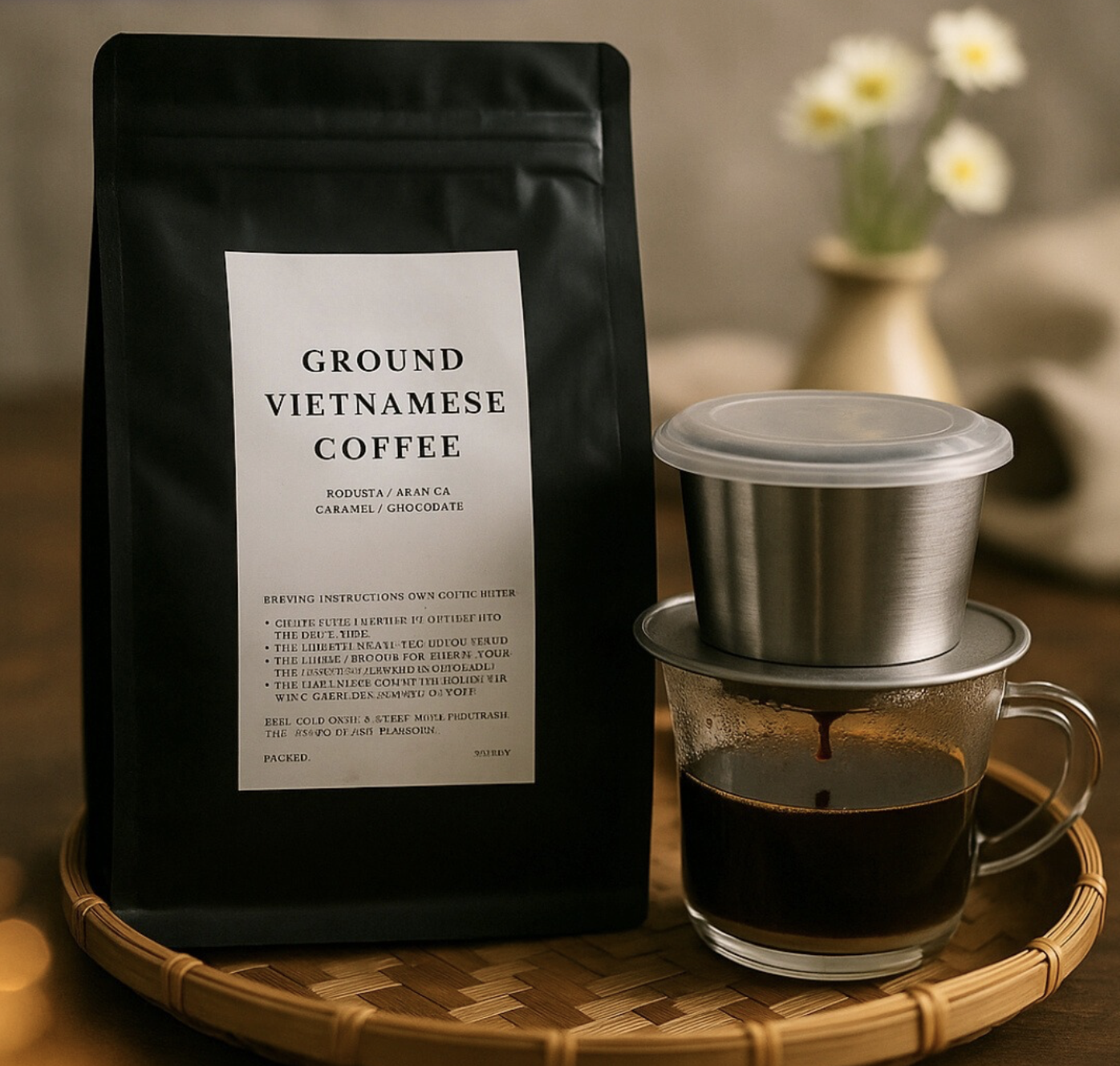 Freshly Ground Vietnamese Coffee — 150G