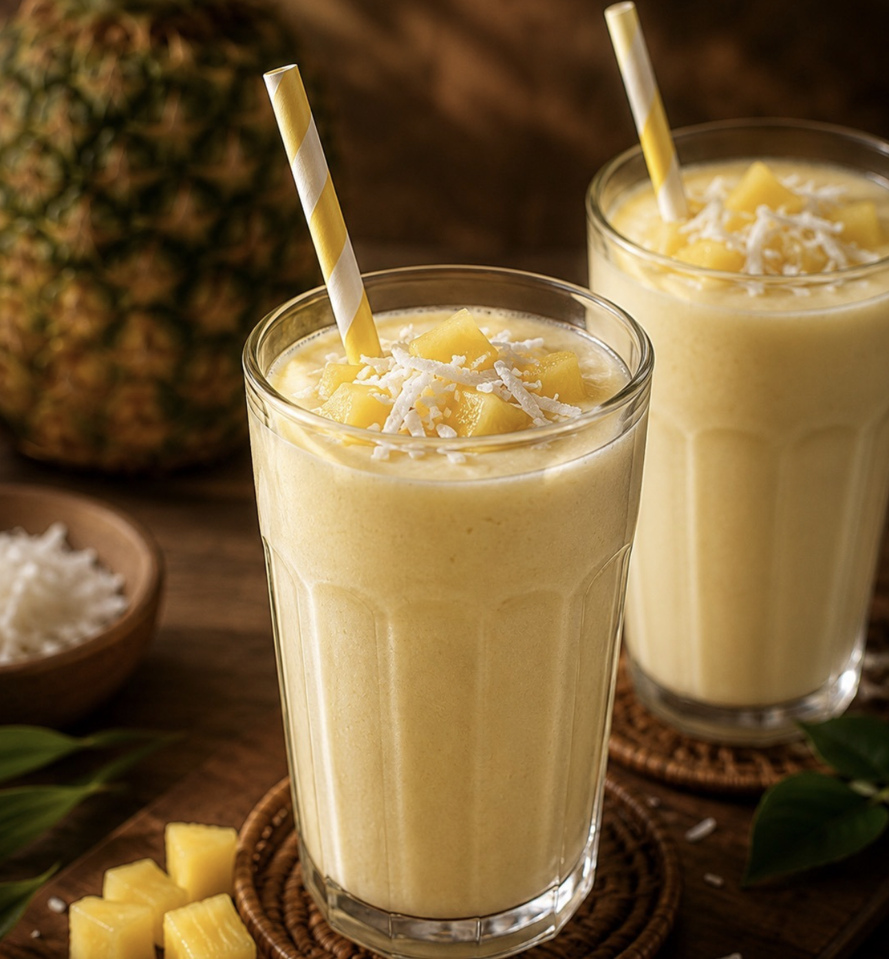 Pineapple Coconut Smoothie