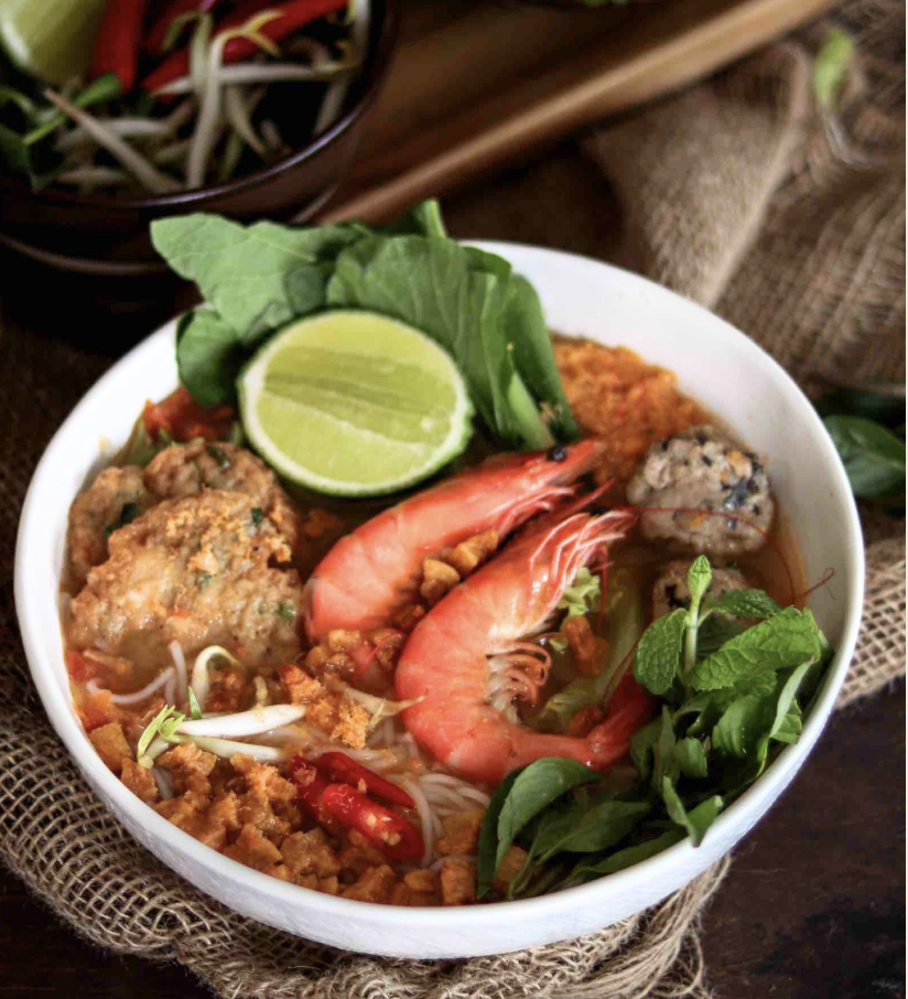 Signature prawn noodles