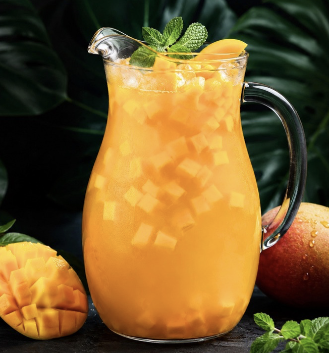 mango fruit tea