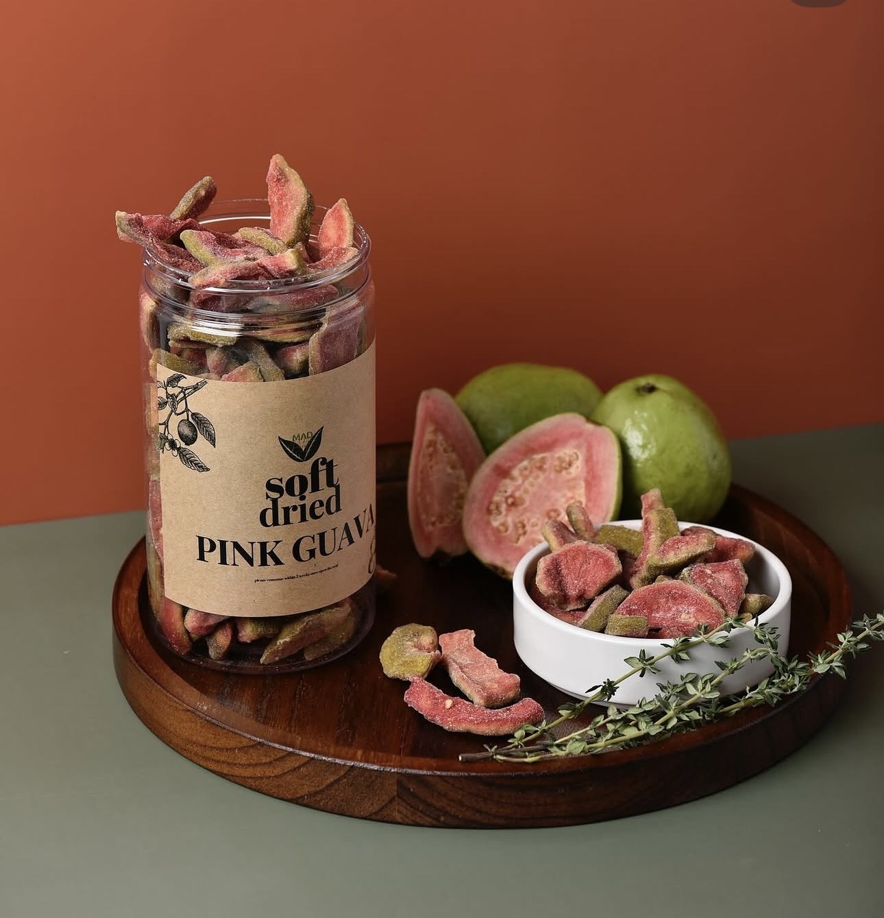 Vietnamese Soft Dried Organic Pink Guava 500 gr