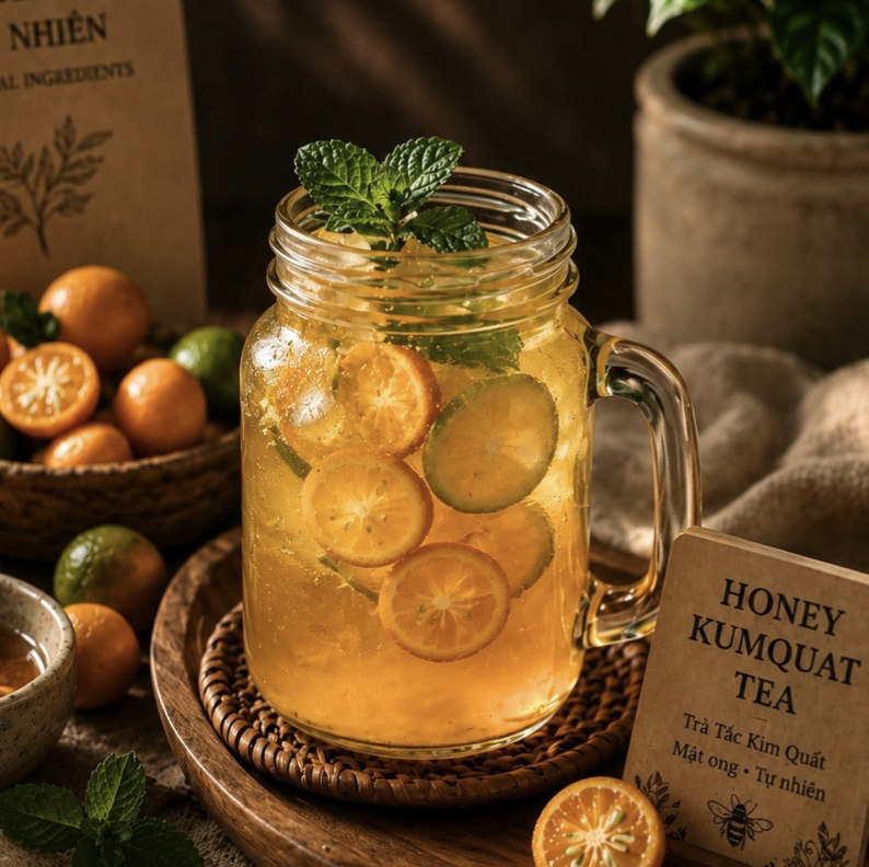 Organic Honey Kumquat Tea