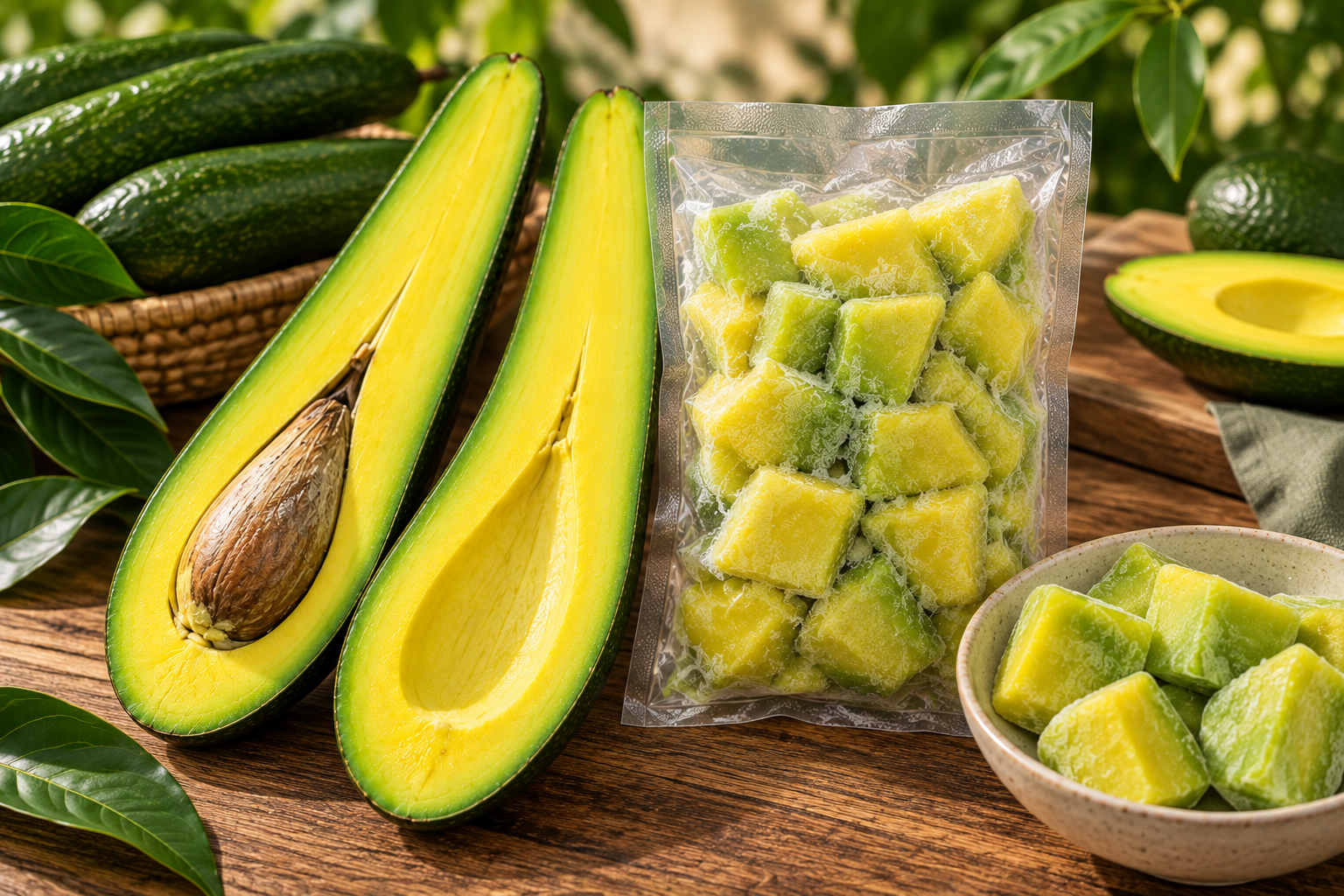 Frozen Vietnamese Avocado 100 gr