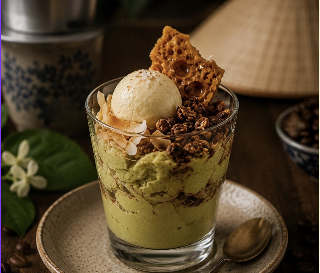 Dalat Avocado Sundae