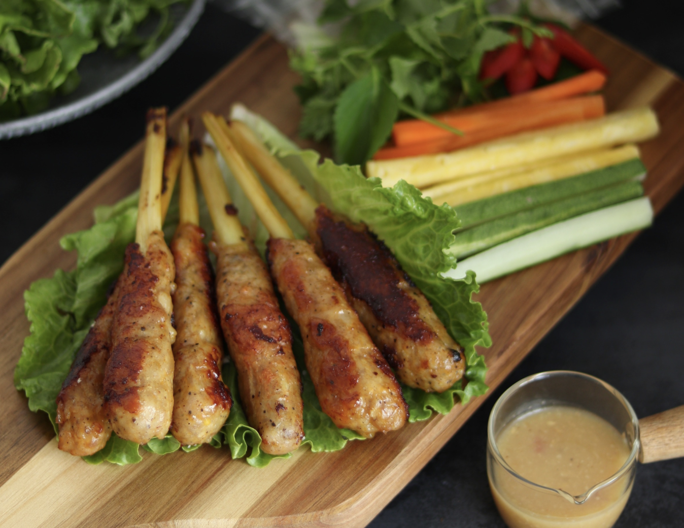 Lemongrass Skewer Platter