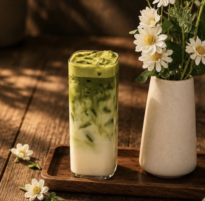 Signature Matcha Latte (vegan)