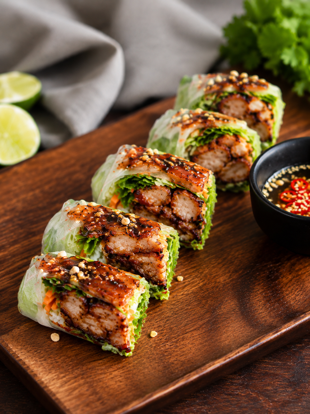 Lemongrass Pork Rolls